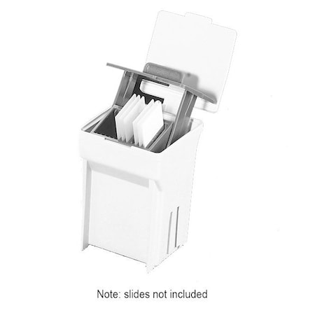 Simport Scientific Easy Dip Jar and Rack System, White, 12/pk, 12PK 247835W-SET